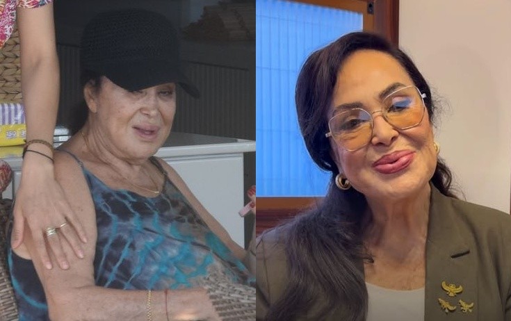 81 yaşlı Türkan Şoray belə dincəlir - Fotolar
