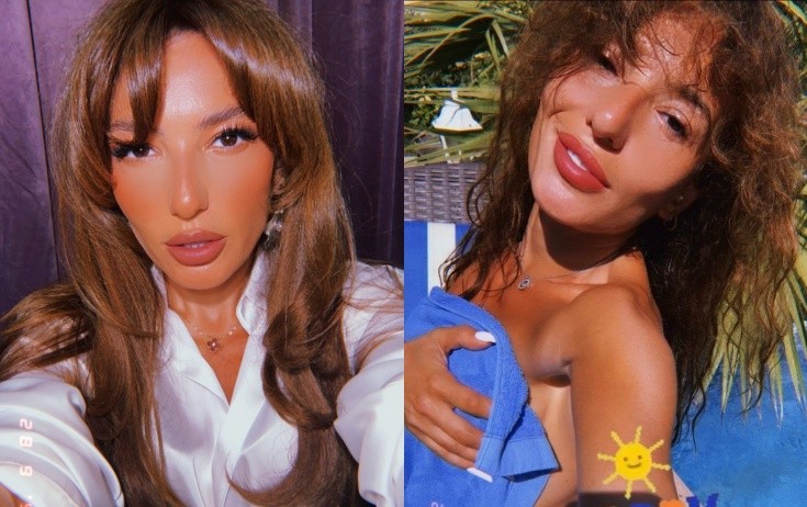 Dilarə hovuzdan yarı çılpaq foto paylaşdı