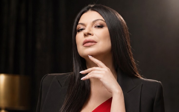 Zümrüd Qasımova ayrıldığı həyat yoldaşı ilə  - Foto