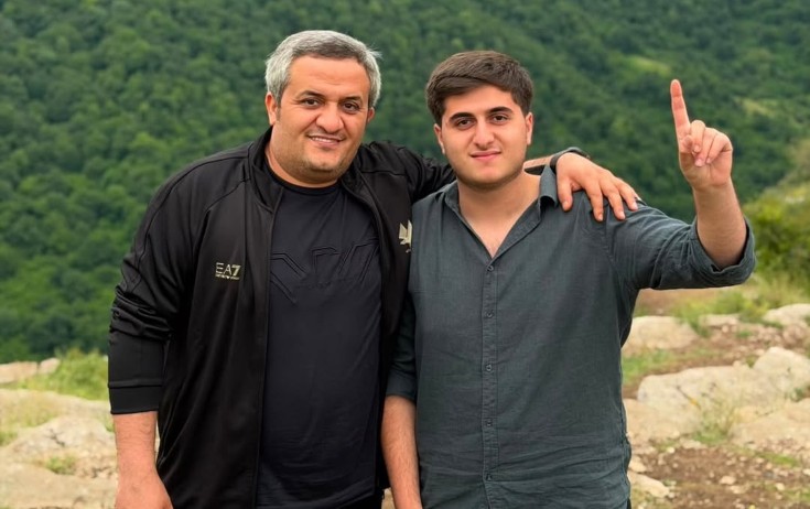 Oğlunun ad gününü belə təbrik etdi - Foto