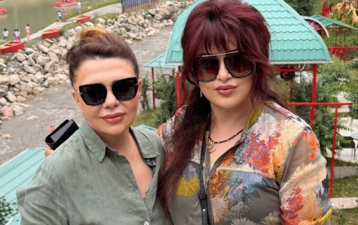 Birlikdə istirahətə yollandılar - Foto
