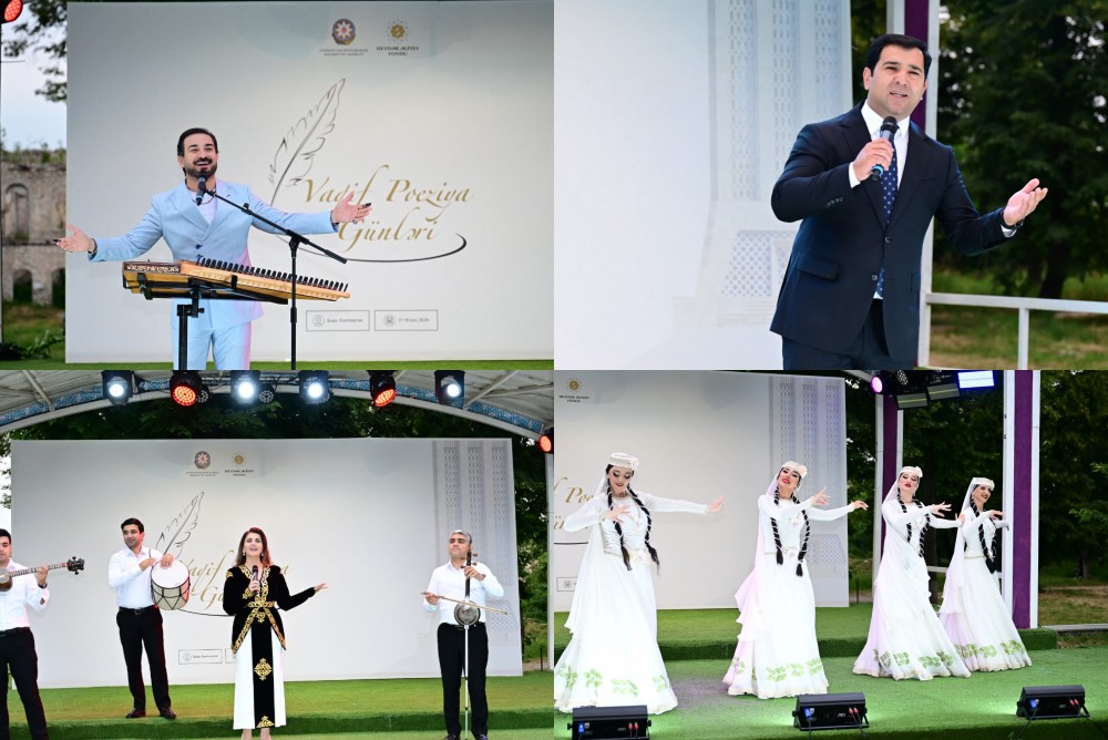 Vaqif Poeziya Günlərinə yekun vurulub - Fotolar