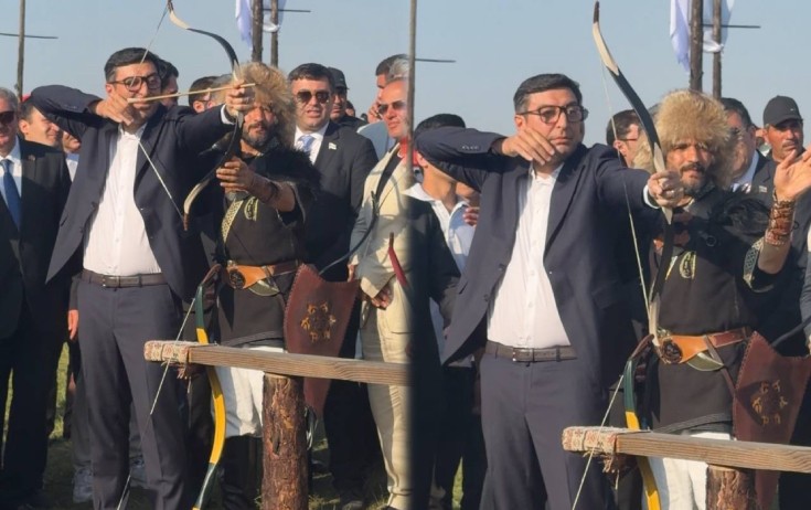 Nazir ox atdı - Video