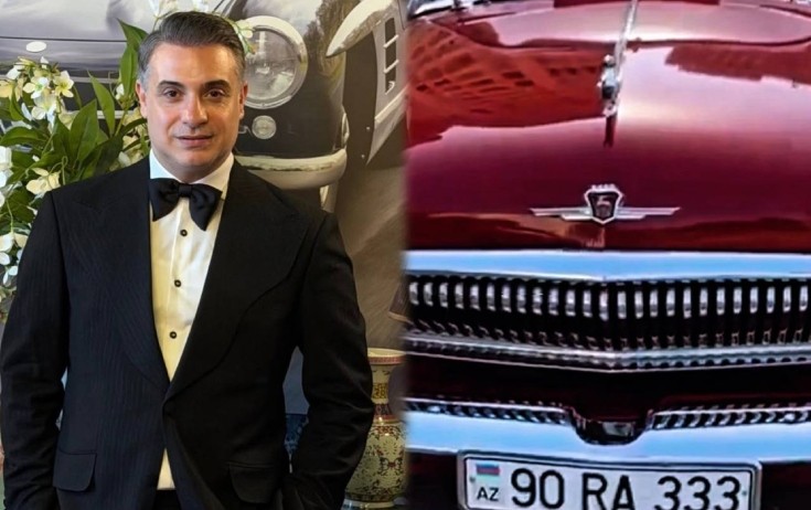 Rüfət Axundov "Volqa"sı ilə diqqət çəkdi - Video